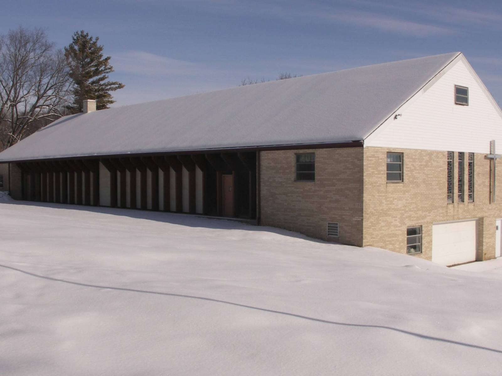pavilion-blanketed